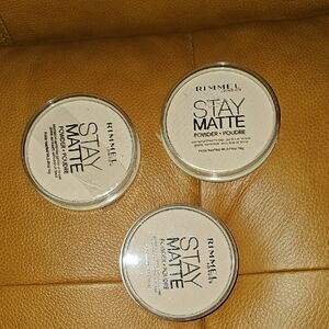 Rimmel Stay Matte Powder Trio 011 Creamy Natural